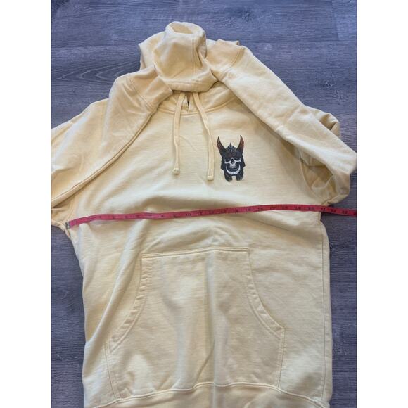 Andy Anderson Sweater Mens Large Powell Peralta Skateboard Skull Heron Hoodie - Picture 3 of 7